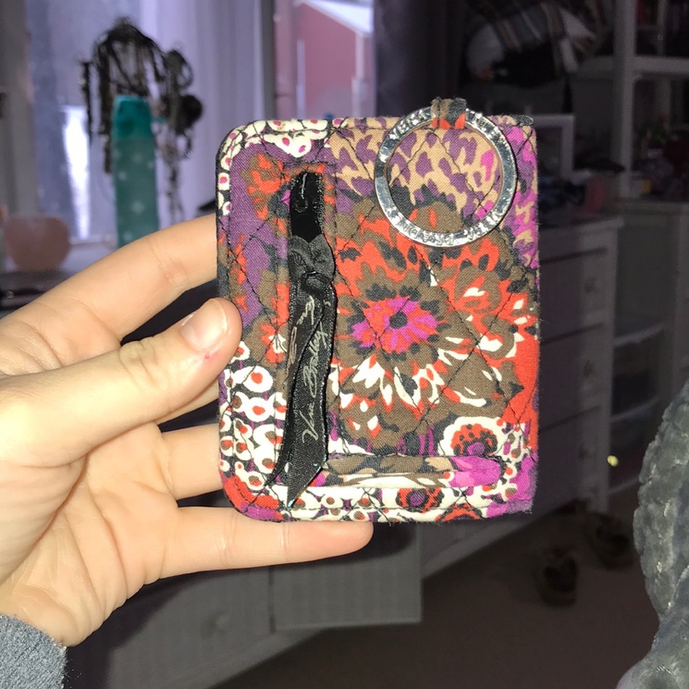 vera bradley key chain wallet